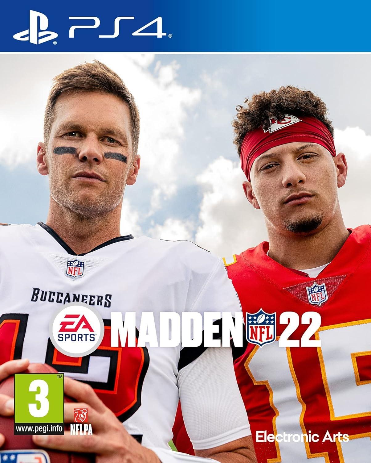 Portada de Madden NFL 22 para PS4 (PAL España)
