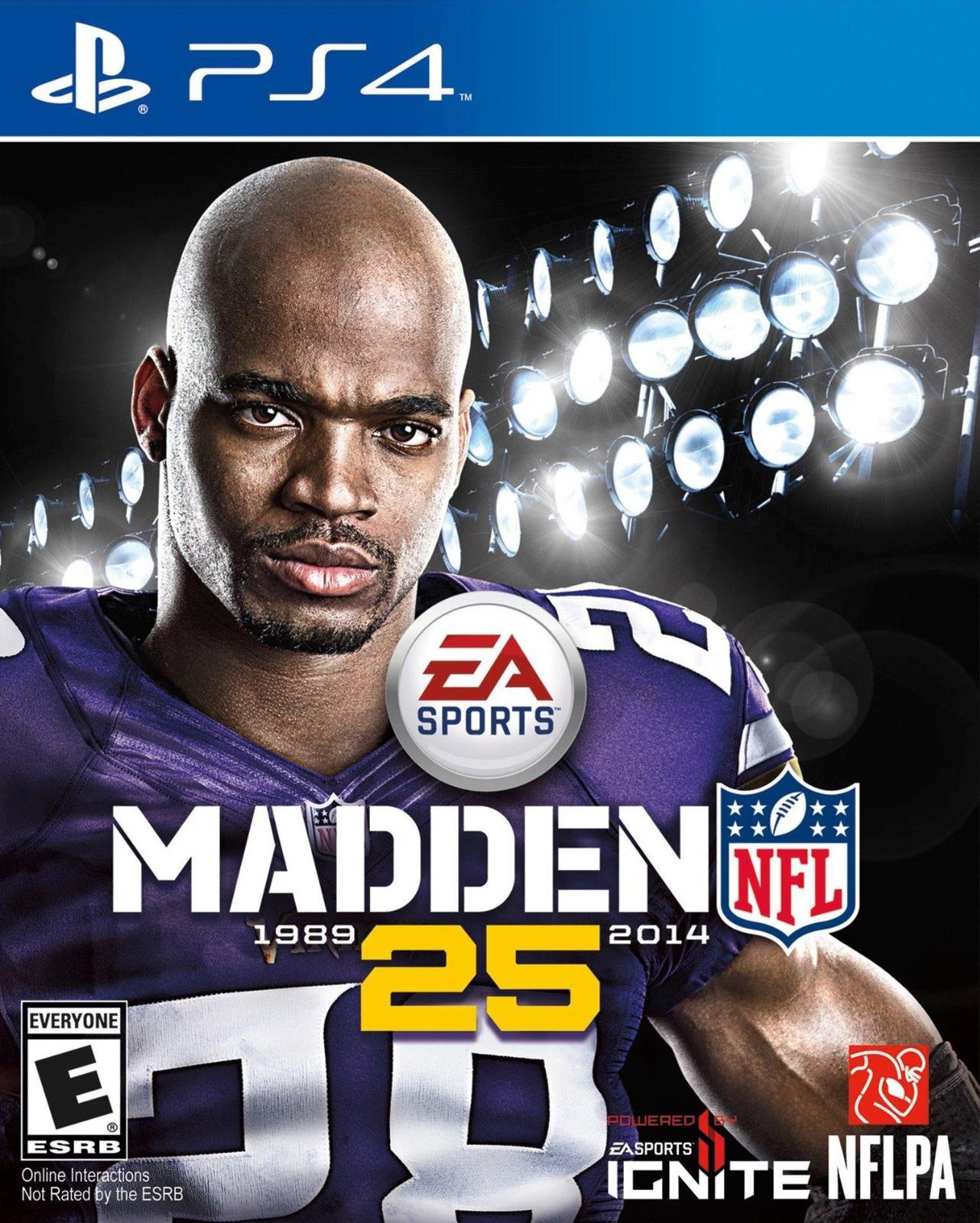 Portada de Madden NFL 25 (2013) para PS4 (NTSC USA)