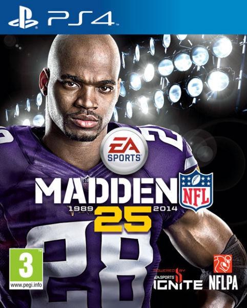 Portada de Madden NFL 25 (2013) para PS4 (PAL España)