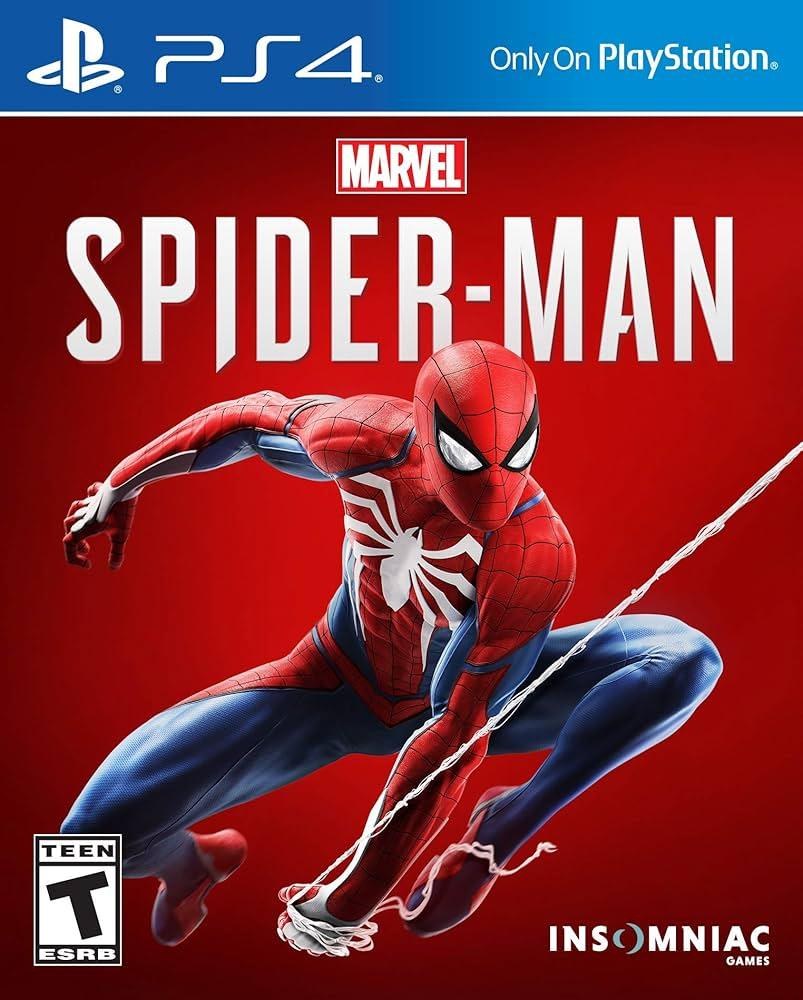 Portada de Marvel Spiderman para PS4 (NTSC USA)
