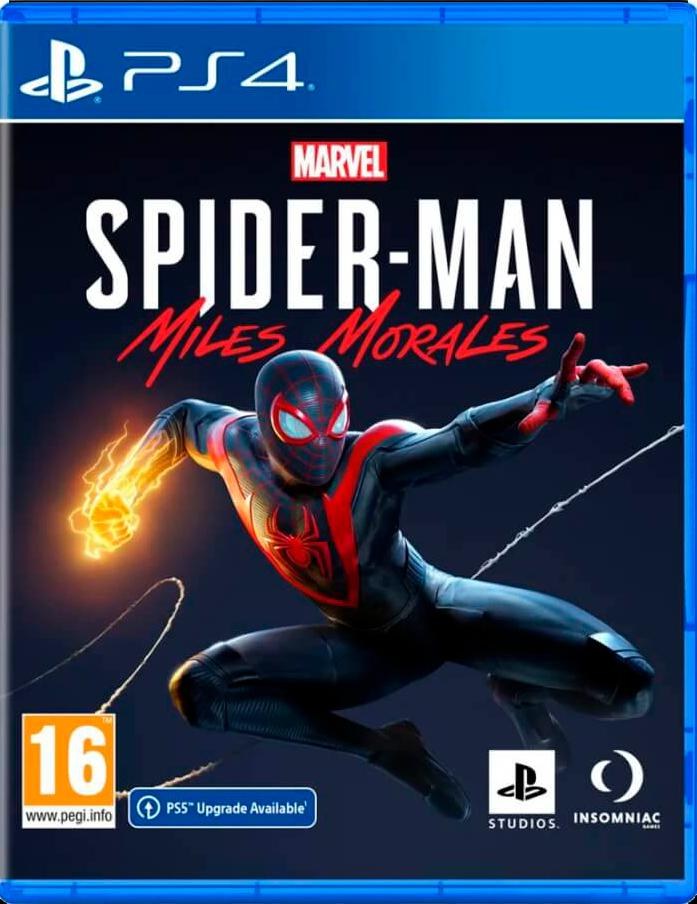 Portada de Marvel Spiderman: Miles Morales para PS4 (PAL España)
