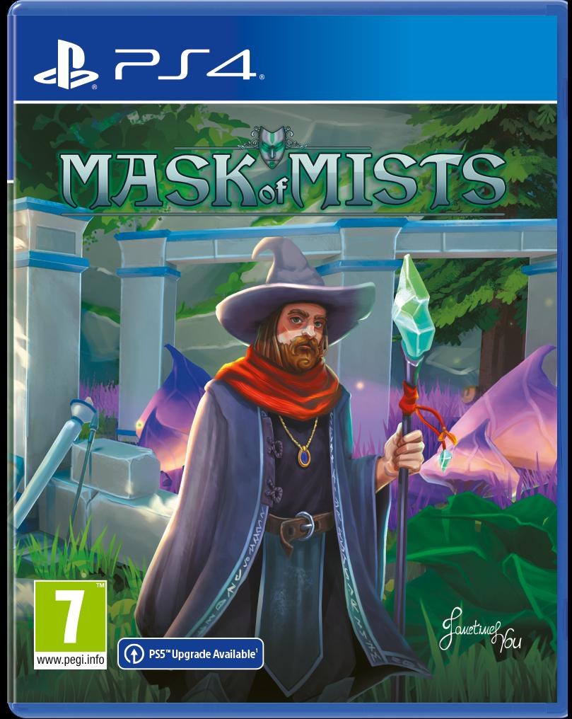 Portada de Mask of Mists para PS4 (PAL España)