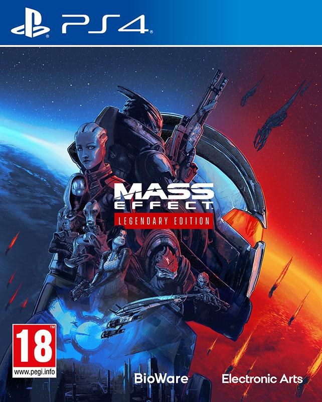 Portada de Mass Effect Legendary Edition para PS4 (PAL España)