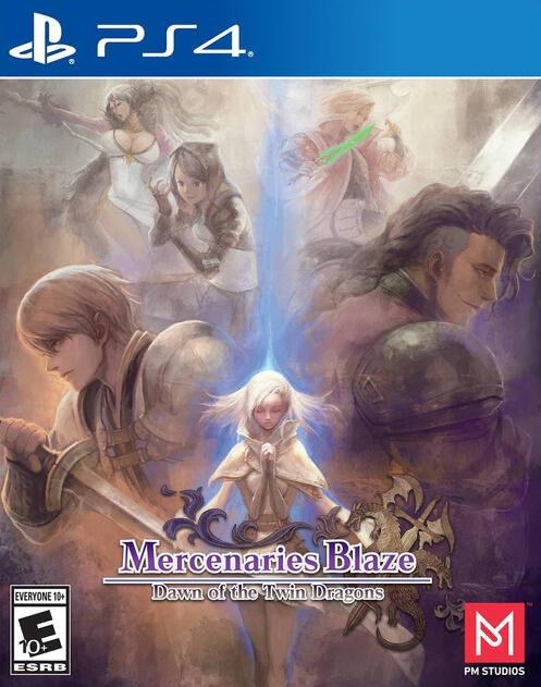 Portada de Mercenaries Blaze: Dawn of the Twin Dragons para PS4 (NTSC USA)