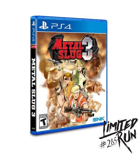 Portada de Metal Slug 3 para PS4 (NTSC USA)