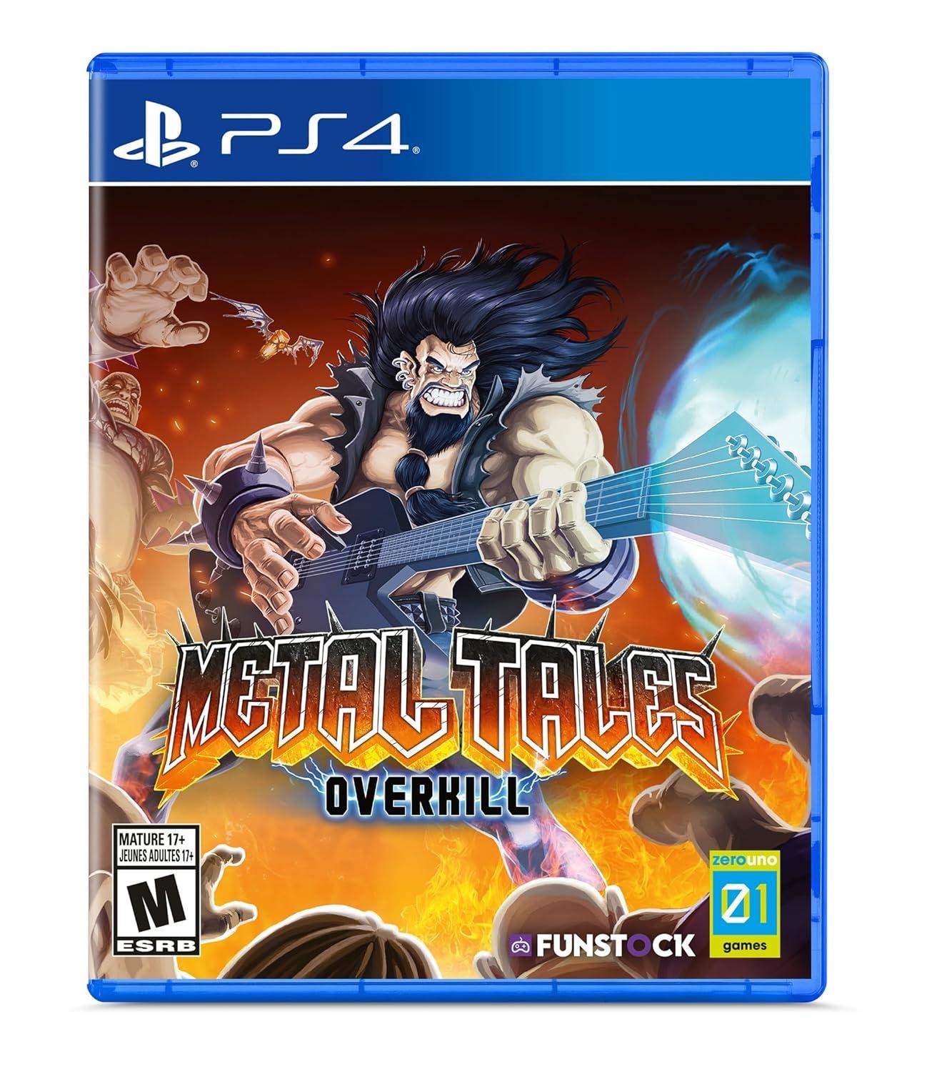 Portada de Metal Tales: Overkill para PS4 (NTSC USA)