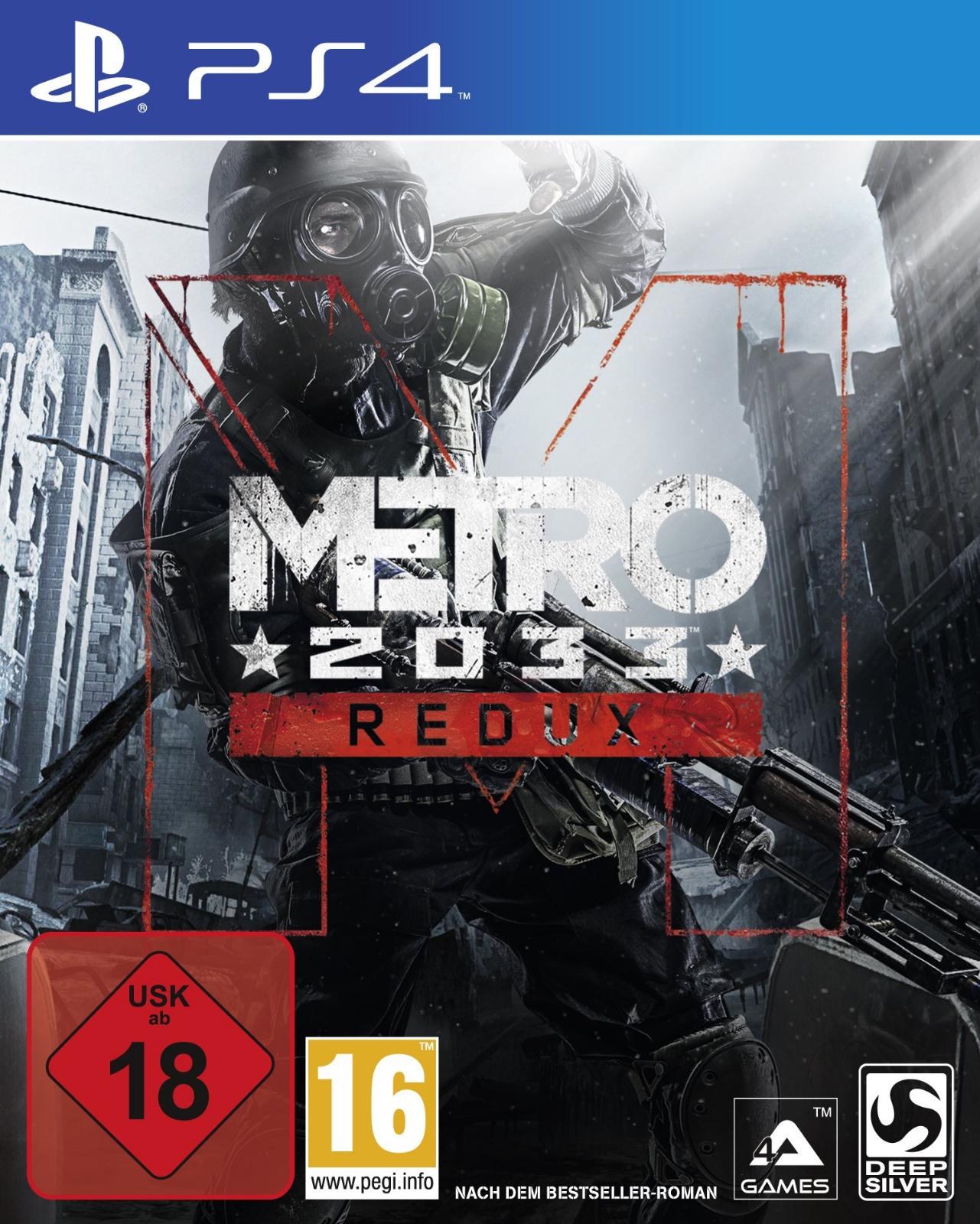Portada de Metro 2033: Redux para PS4 (PAL España)