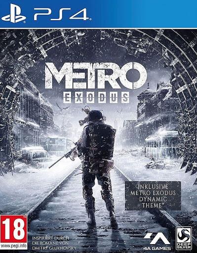 Portada de Metro Exodus para PS4 (PAL España)