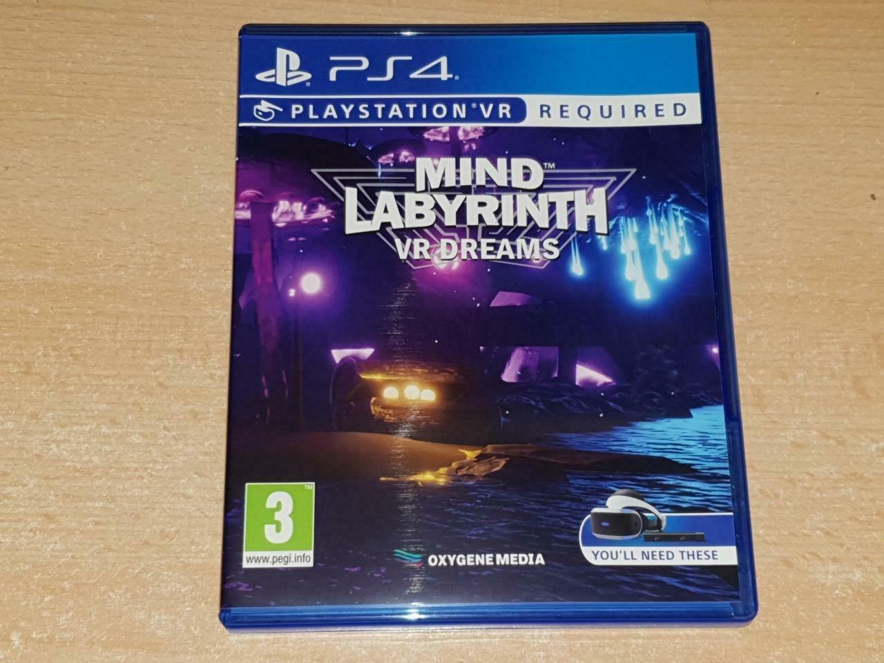 Portada de Mind Labyrinth VR Dreams para PS4 (PAL España)