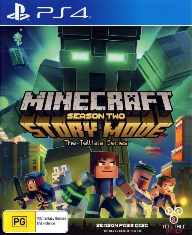 Portada de Minecraft: Story Mode Season Two para PS4 (PAL España)