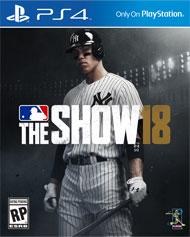 Portada de MLB The Show 18 para PS4 (NTSC USA)