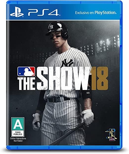 Portada de MLB The Show 18 para PS4 (PAL España)