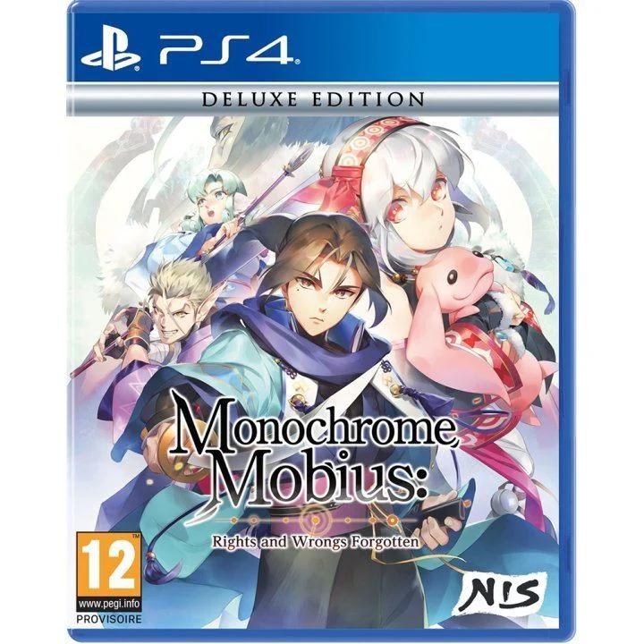 Portada de Monochrome Mobius: Rights and Wrongs Forgotten: Deluxe Edition para PS4 (PAL España)
