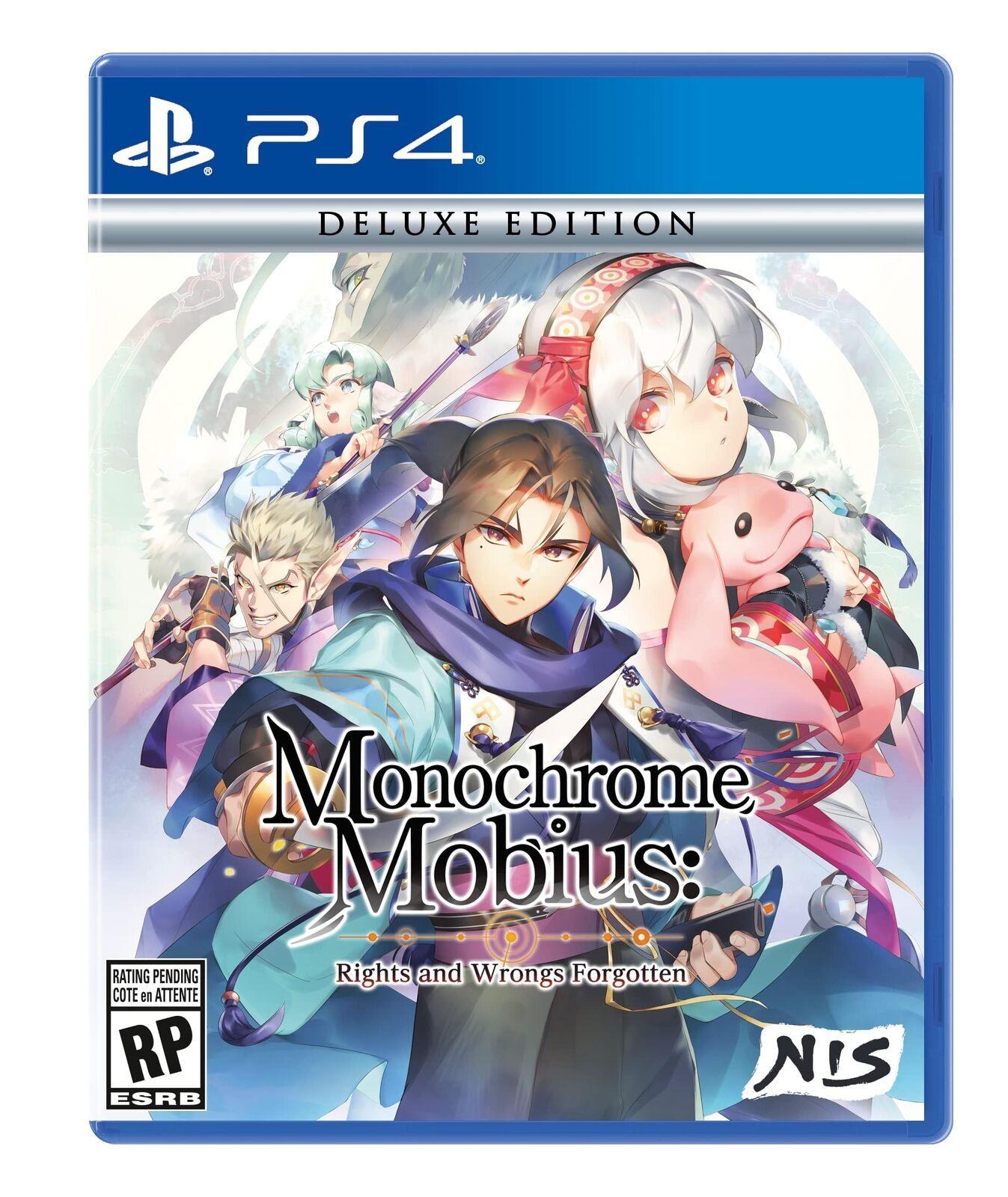 Portada de Monochrome Mobius Rights and Wrongs Forgotten para PS4 (NTSC USA)