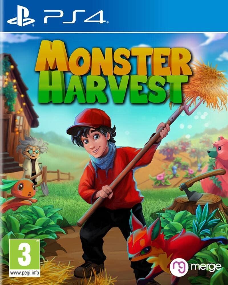 Portada de Monster Harvest para PS4 (PAL España)