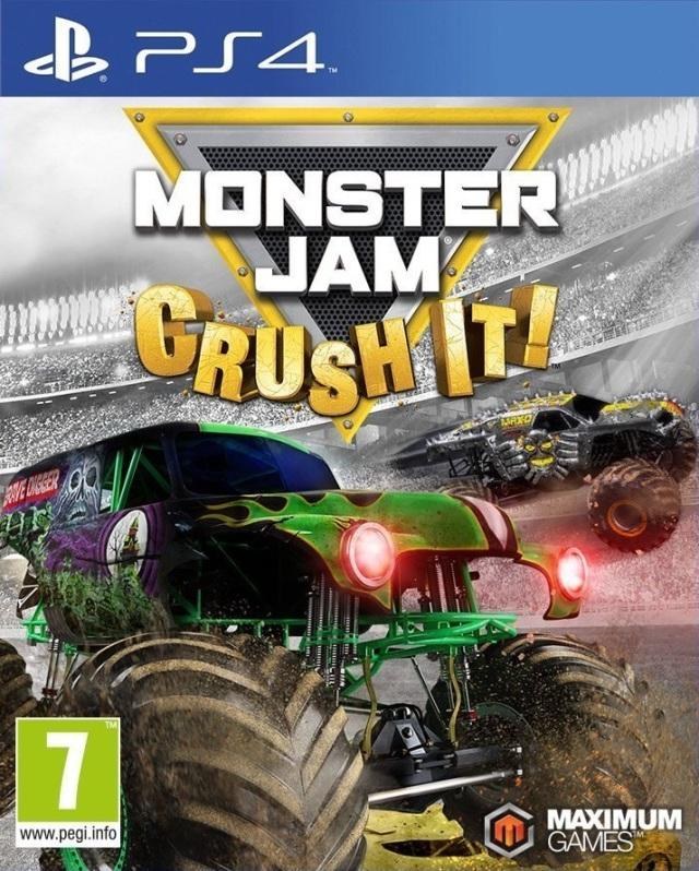 Portada de Monster Jam Crush It para PS4 (PAL España)