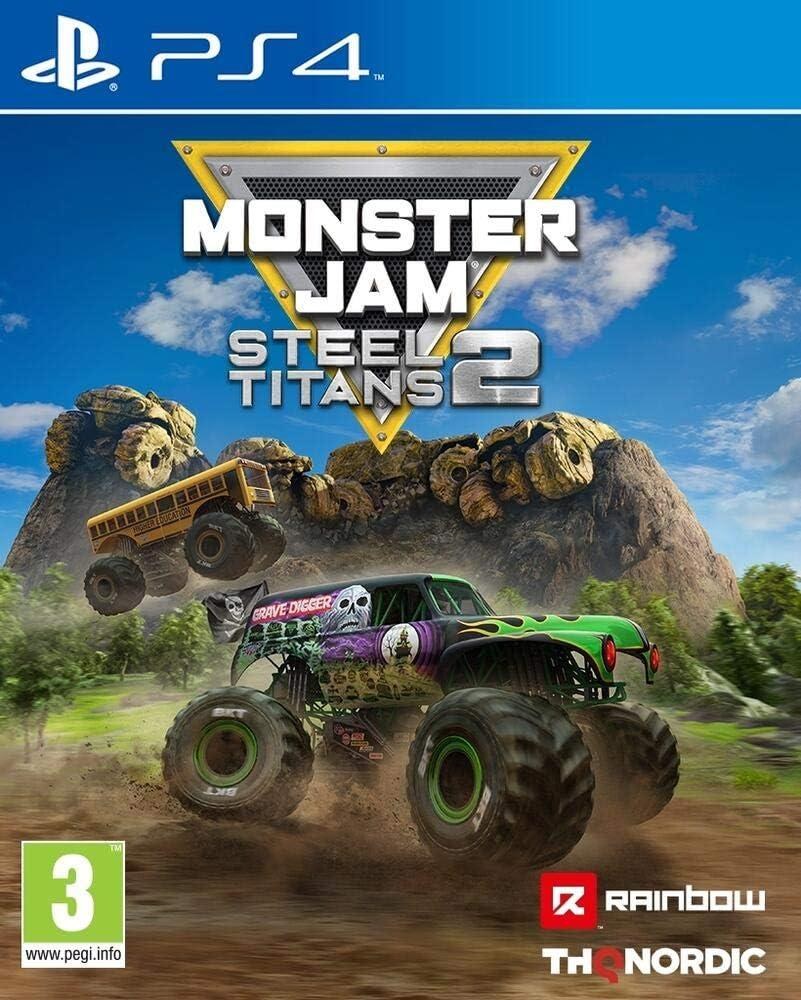 Portada de Monster Jam Steel Titans 2 para PS4 (PAL España)