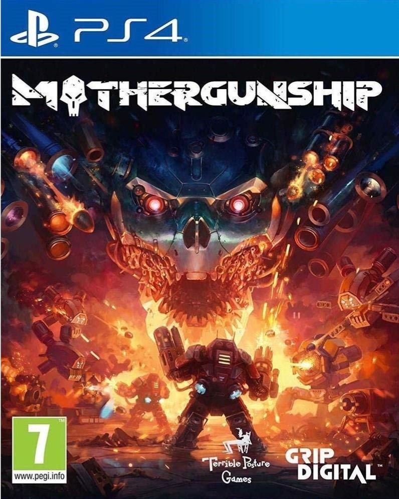 Portada de Mothergunship para PS4 (PAL España)