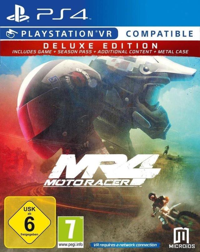 Portada de Moto Racer 4 para PS4 (PAL España)