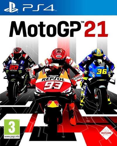 Portada de MotoGP 21 para PS4 (PAL España)