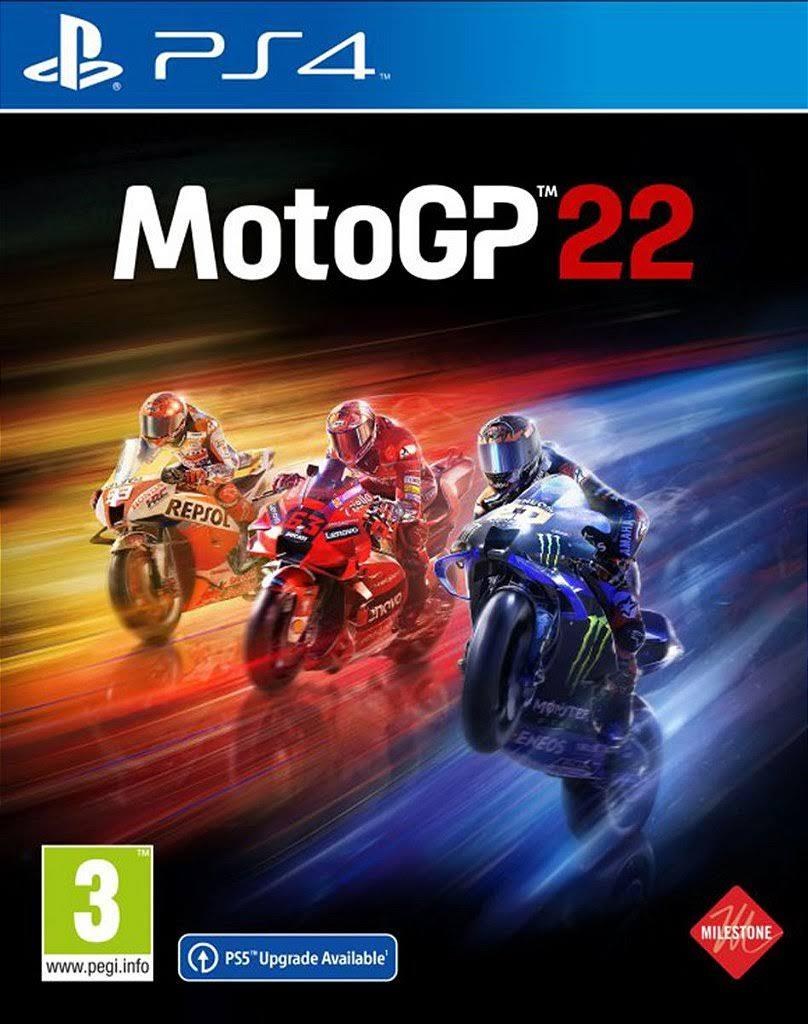 Portada de MotoGP 22 para PS4 (PAL España)