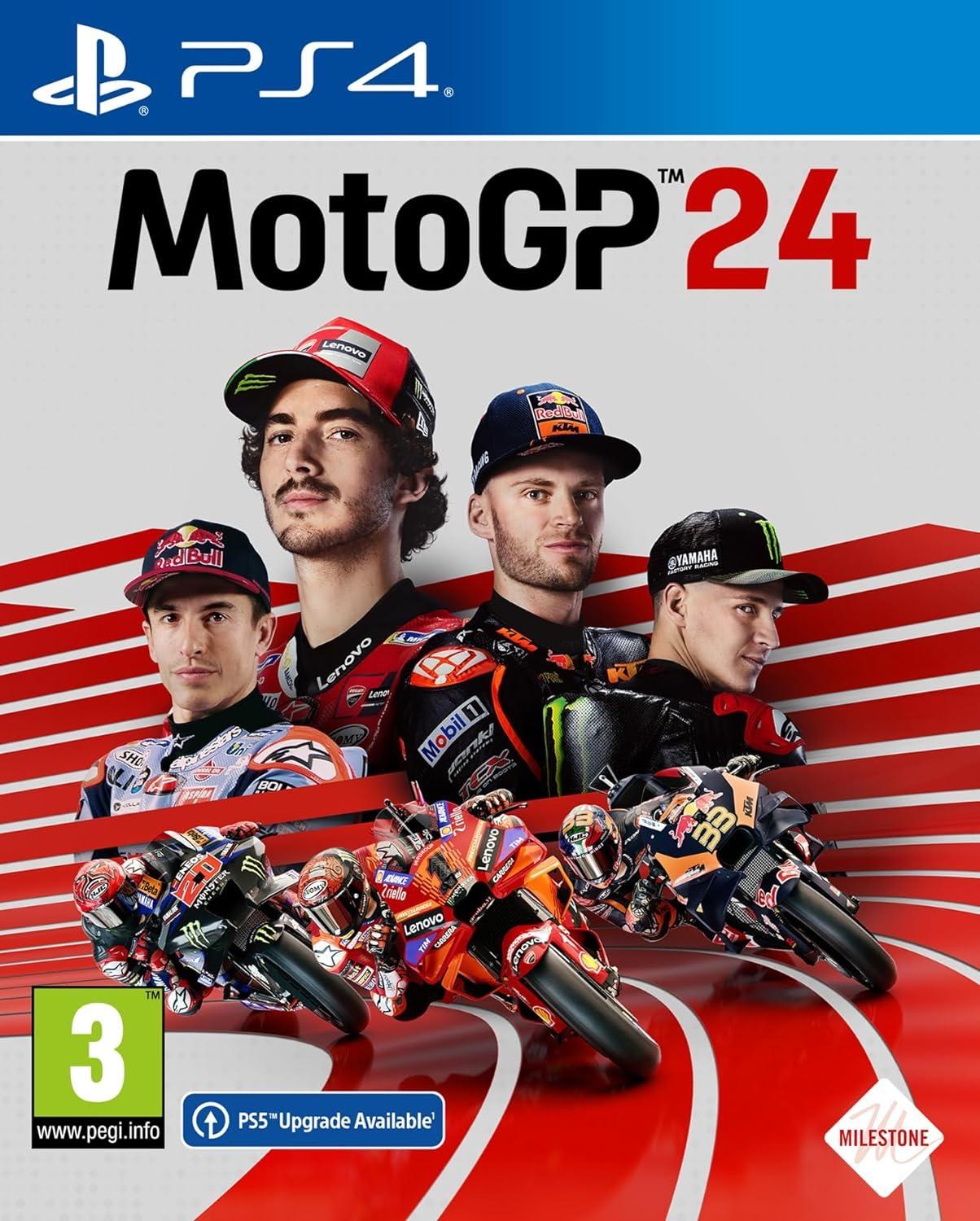 Portada de MotoGP 24 para PS4 (PAL España)