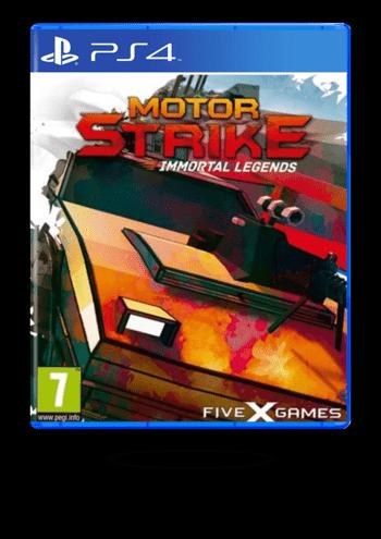 Portada de Motor Strike: Immortal Legends para PS4 (PAL España)