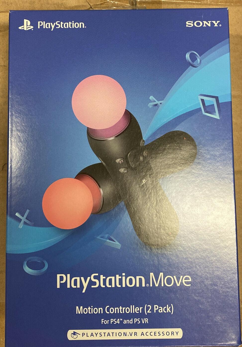 Portada de Move Motion Controller 2 Pack para PS4 (NTSC USA)