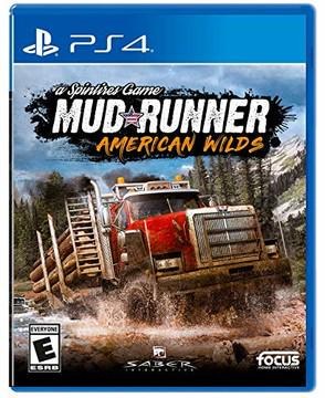 Portada de MudRunner American Wilds para PS4 (NTSC USA)
