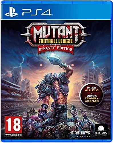 Portada de Mutant Football League Dynasty Edition para PS4 (PAL España)