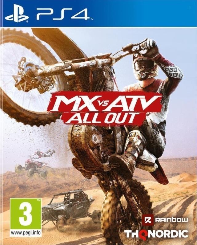 Portada de MX vs. ATV All Out para PS4 (PAL España)