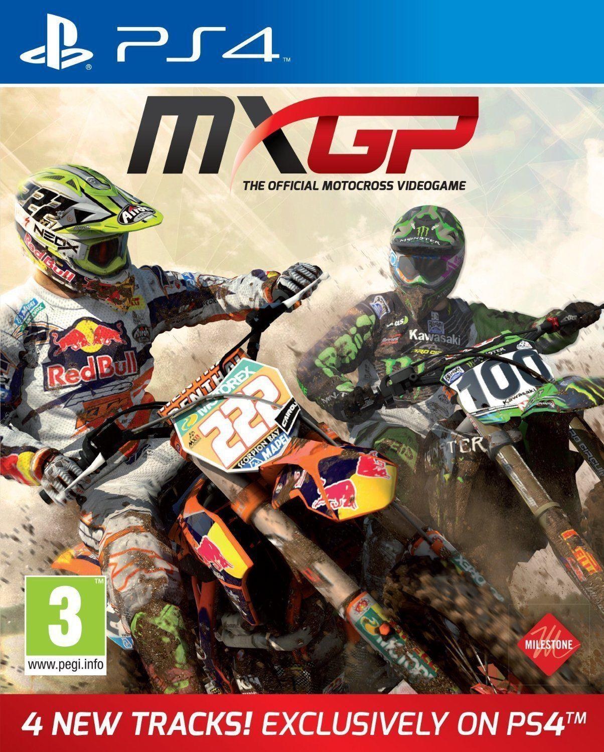 Portada de MXGP para PS4 (PAL España)