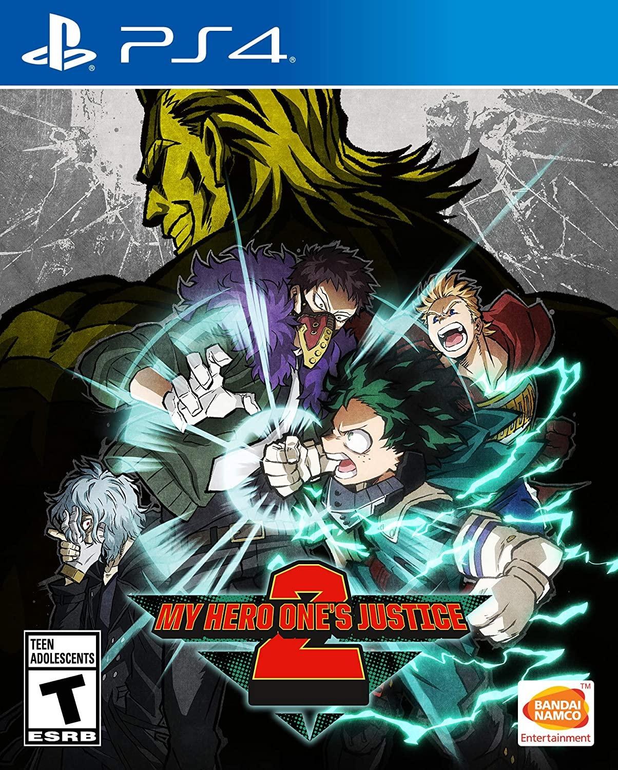 Portada de My Hero One's Justice 2 para PS4 (NTSC USA)