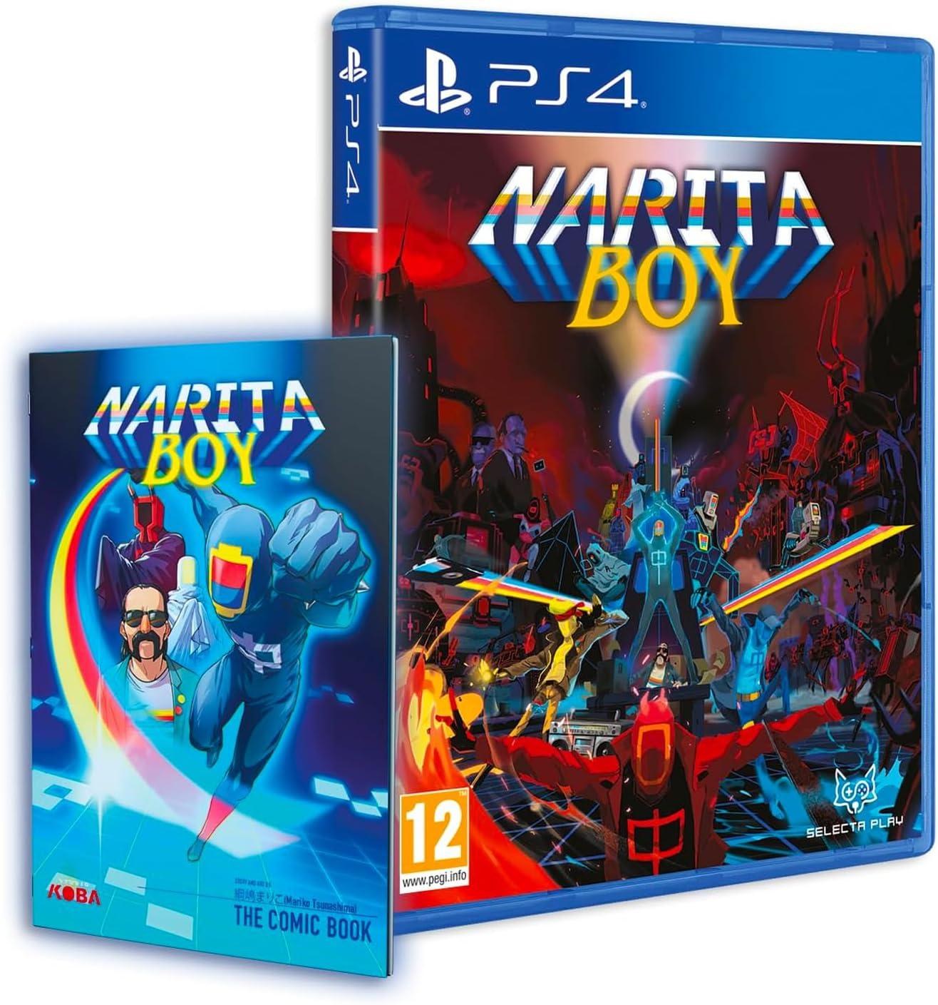 Portada de Narita Boy para PS4 (PAL España)