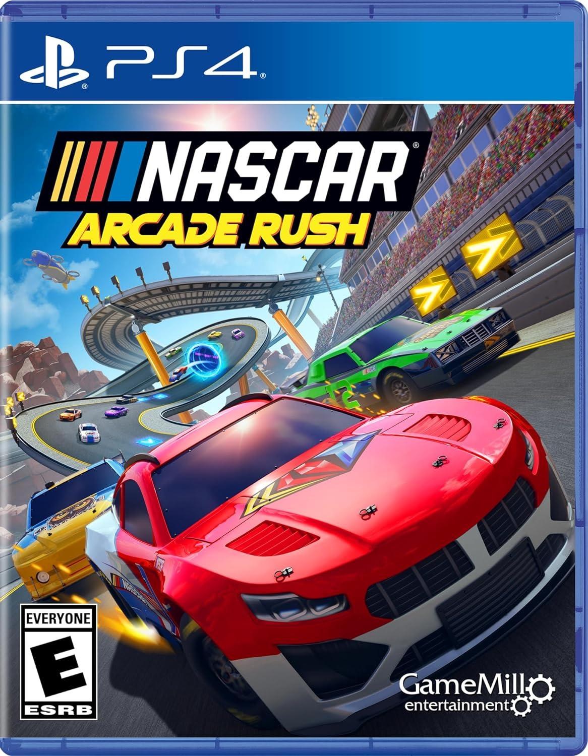 Portada de NASCAR Arcade Rush para PS4 (NTSC USA)