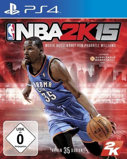 Portada de NBA 2K15 para PS4 (PAL España)