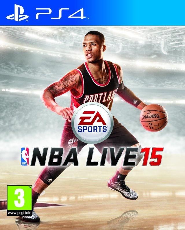 Portada de NBA Live 15 para PS4 (PAL España)