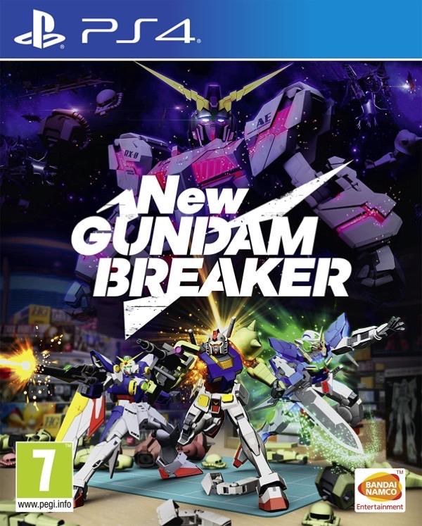Portada de New Gundam Breaker para PS4 (PAL España)