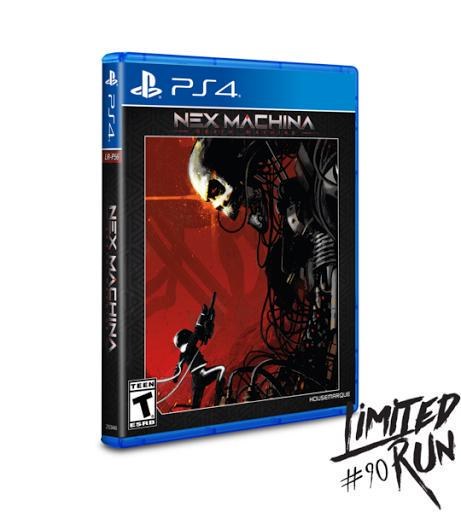 Portada de Nex Machina para PS4 (NTSC USA)