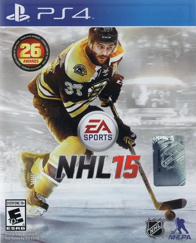 Portada de NHL 15 para PS4 (NTSC USA)