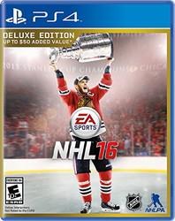 Portada de NHL 16 Deluxe Edition para PS4 (NTSC USA)