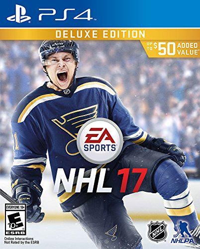 Portada de NHL 17 Deluxe Edition para PS4 (NTSC USA)