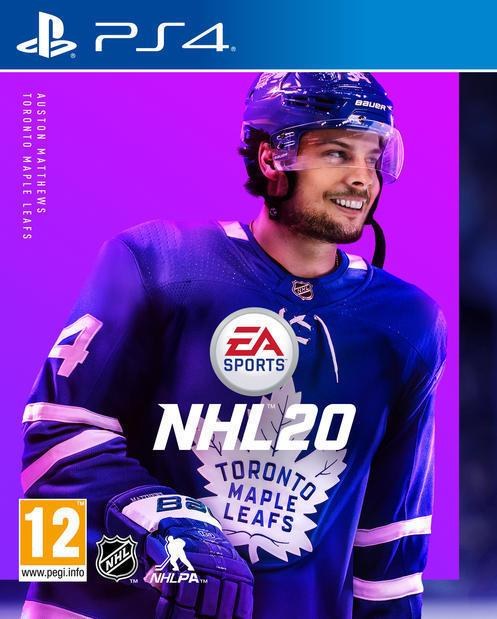 Portada de NHL 20 para PS4 (PAL España)