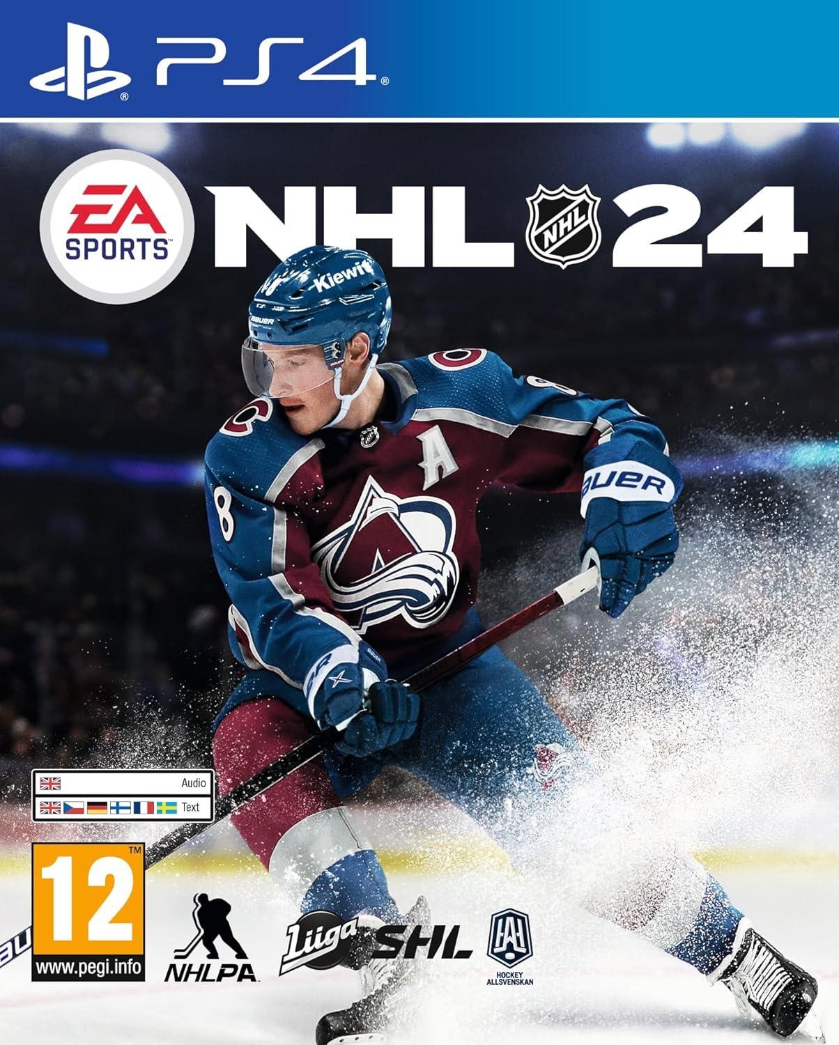 Portada de NHL 24 para PS4 (PAL España)