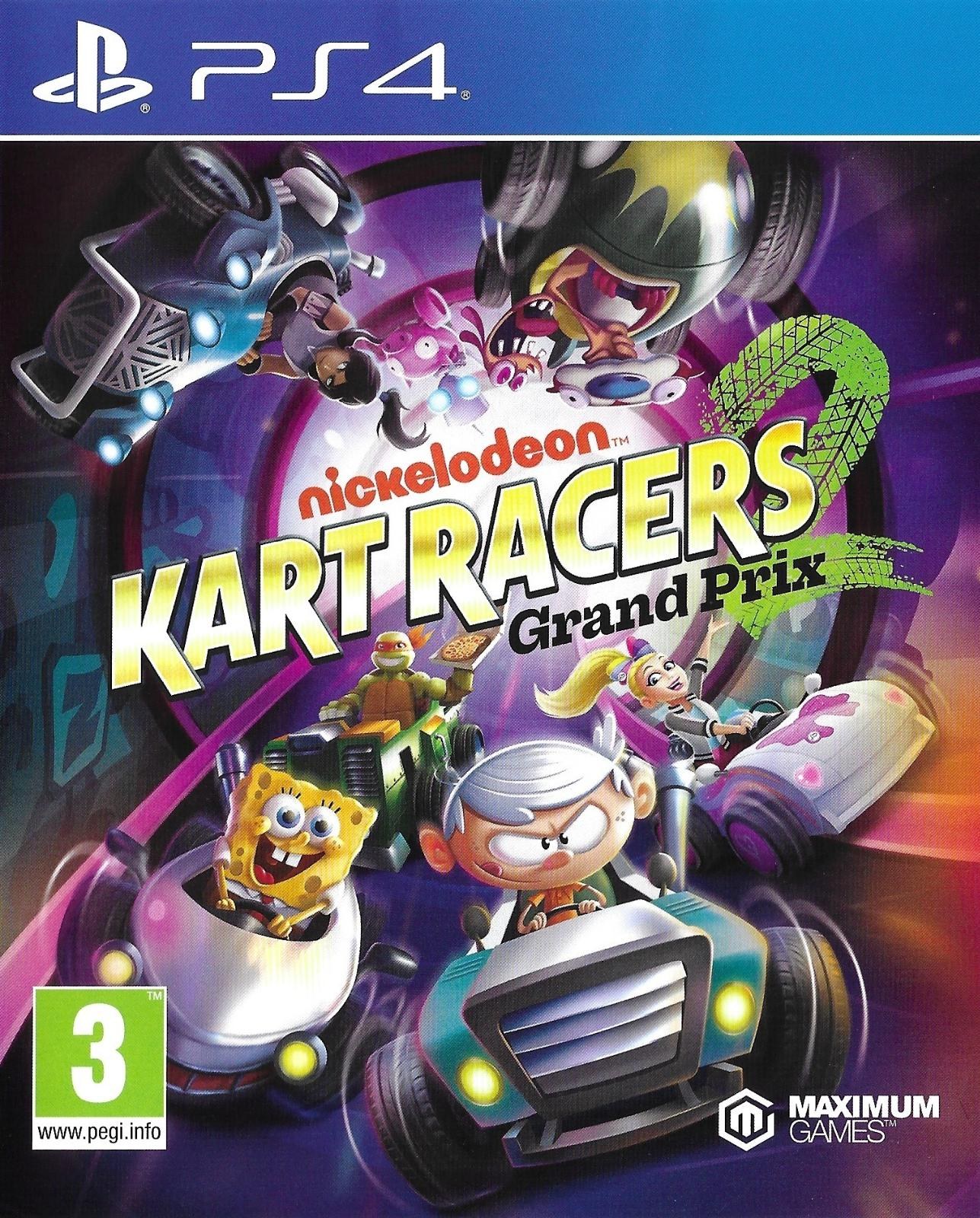 Portada de Nickelodeon Kart Racers 2: Grand Prix para PS4 (PAL España)