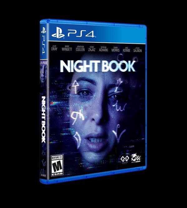 Portada de Night Book para PS4 (NTSC USA)