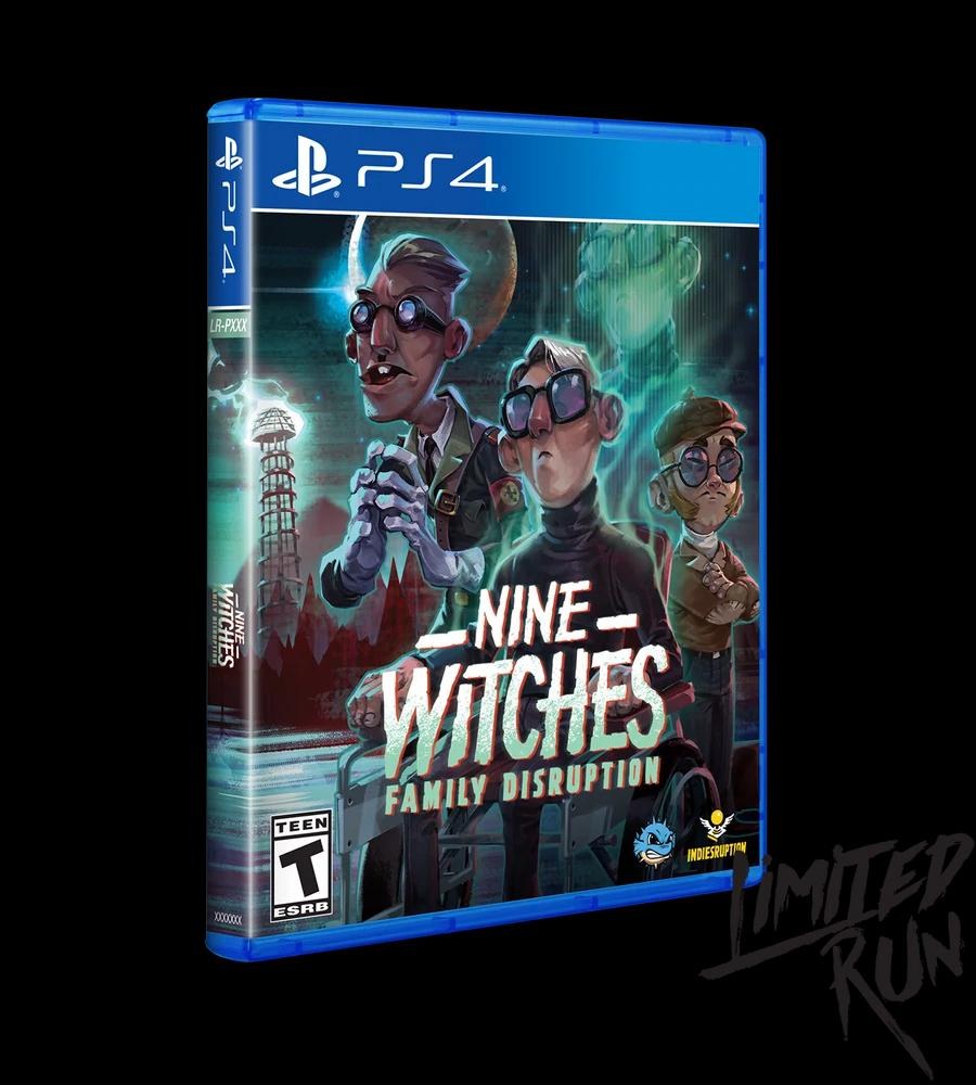 Portada de Nine Witches: Family Disruption para PS4 (NTSC USA)
