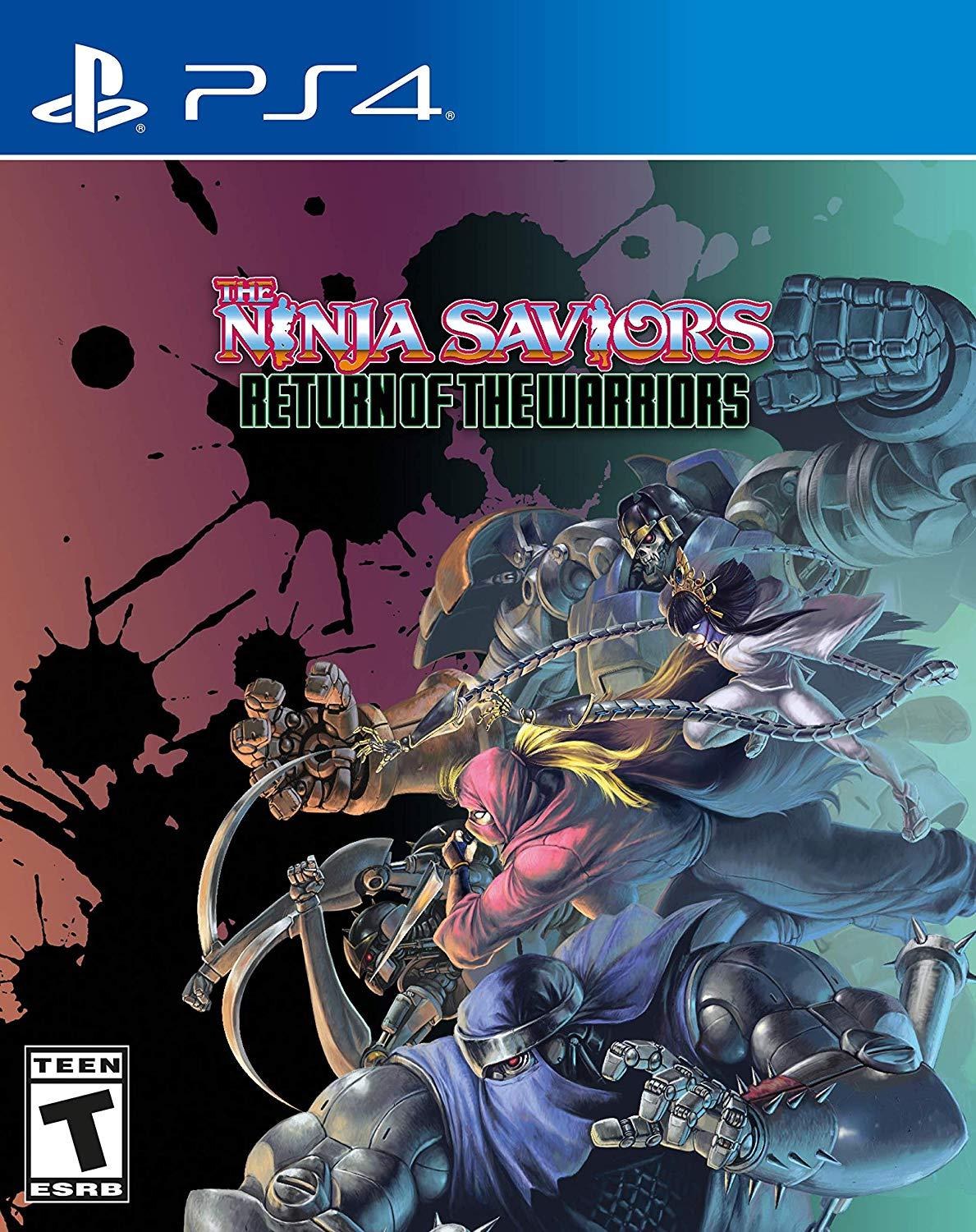 Portada de Ninja Saviors: Return of the Warriors para PS4 (NTSC USA)