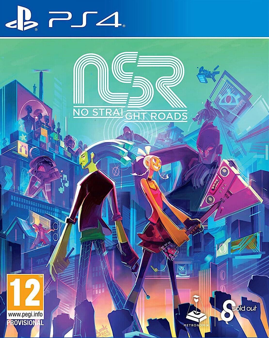 Portada de No Straight Roads para PS4 (PAL España)
