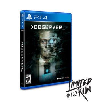 Portada de Observer para PS4 (NTSC USA)
